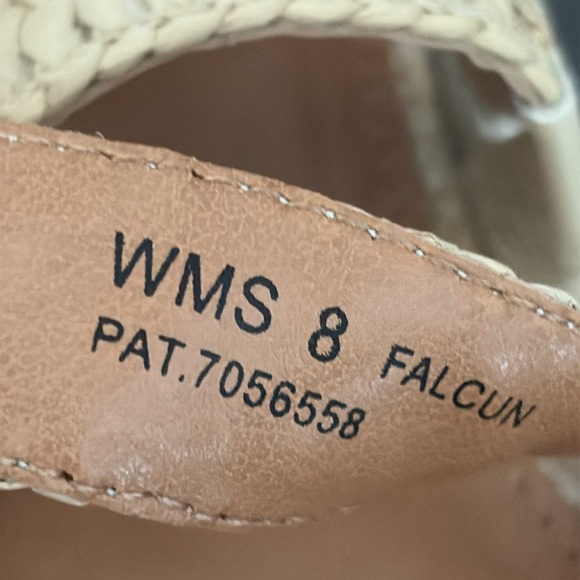 DV By Dolce Vita Falcon Raffia Buckle Mules Slip On Natural Size 8 - Picture 11 of 13